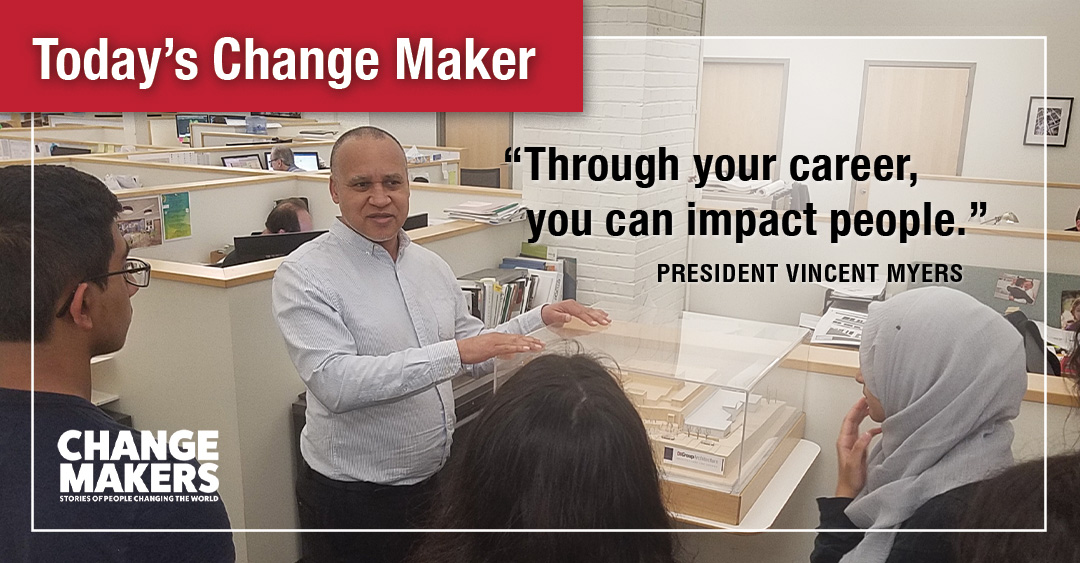 Vince Myers Guests on International Changemakers Podcast Image