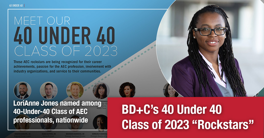 DIG’s LoriAnne Jones Named to BD+C’s 40 Under 40 Image