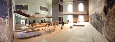 Re-construction of part of original congregation space into Housing Units