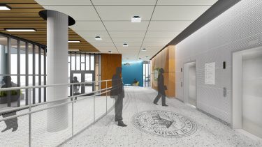 Administration Building Elevator Lobby