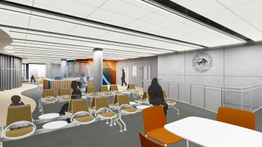Social Services Waiting Area