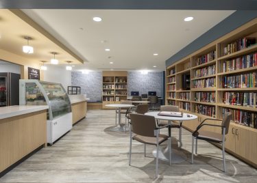 New cafe/reading room